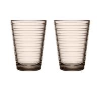 Iittala Aino Aalto drinks glass 33 cl 2-pack linen