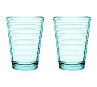 Iittala Aino Aalto drinks glass 33 cl 2-pack water green