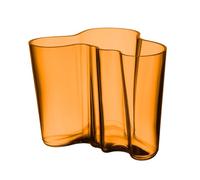 Iittala Alvar Aalto 1050152 Vase Copper Glass Copper-Coloured Size: 20 cm x 19 cm x 16 cm