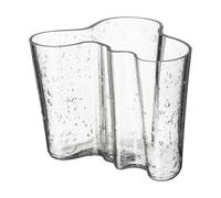 Iittala Alvar Aalto vase anniversary edition 120 mm Bubble glass clear