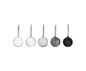Iittala Iittala glass ball Ø8 cm 5-pack Gray