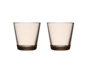 Iittala Kartio tumbler 21 cl 2-pack linen