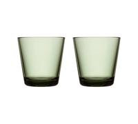 Iittala Kartio tumbler 21 cl 2-pack Pine green