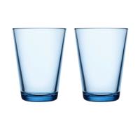 Iittala - Kartio Glass 40 cl 2-pack, Aqua - Aqua
