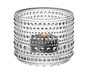 Iittala Kastehelmi candleholder clear