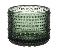 Iittala Kastehelmi candleholder Pine green