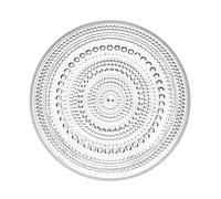 Iittala Kastehelmi plate small Ø24.8 cm clear