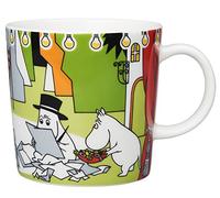 Iittala Moomin Summer Theatre Mug, Porcelain, Tapered Mug, 0.33 Litre