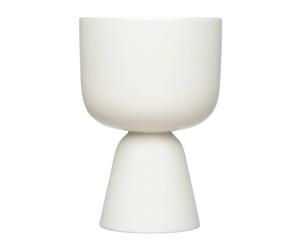 Iittala Nappula flower pot Ø15,5 cm h23 cm white