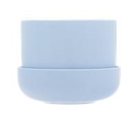 Iittala Nappula flower pot with saucer Ø17 cm h13 cm Aqua