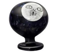 Iittala - Nattuggla Art Glass 120x130 mm, Dark Grey - Dark Grey
