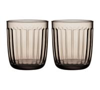 Iittala - Raami Drinking Glass 26 cl 2-pack, Linen - Linen