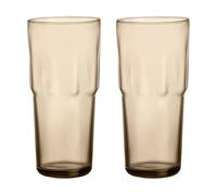 Iittala Solare drinking glass tall 39 cl 2-pack Linen