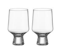 Iittala Solare glass on foot 40 cl 2-pack Clear