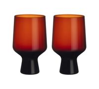 Iittala Solare glass on foot 40 cl 2-pack Copper