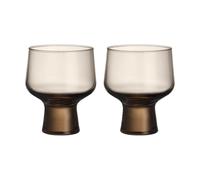 Iittala Solare glass on stem 29 cl 2-pack Linen
