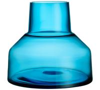 Iittala - Solare Vase Low 20x22 cm, Electric Blue - Electric Blue