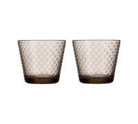 Iittala Tundra drinking glass 29 cl 2-pack Linen