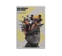 IIWERUW Inglourious Basterds Poster Wall Art Canvas Aesthetic Cover Poster Vintage Music And Movies Decorative Painting for Living Room Bed Room 08x12inch(20x30cm) Unframe-style