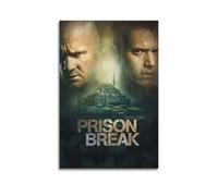IIWERUW Prison Break Poster Wall Art Canvas Aesthetic Cover Poster Vintage Music And Movies Decorative Painting for Living Room Bed Room 12x18inch(30x45cm) Unframe-style