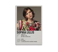 IIWERUW Sophia Lillis Poster Wall Art Canvas Aesthetic Cover Poster Vintage Music And Movies Decorative Painting for Living Room Bed Room 12x18inch(30x45cm) Unframe-style
