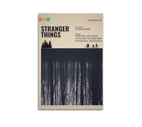 IIWERUW Stranger Things Poster Wall Art Canvas Aesthetic Cover Poster Vintage Music And Movies Decorative Painting for Living Room Bed Room 12x18inch(30x45cm) Unframe-style