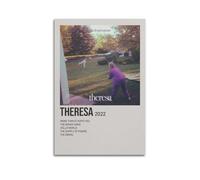 IIWERUW Theresa By The Front Bottoms Poster Wall Art Canvas Aesthetic Cover Poster Vintage Music And Movies Decorative Painting for Living Room Bed Room 12x18inch(30x45cm) Unframe-style