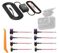 IIWEY Dash Cam Hard Wire Kit only Q5/N6 Model, 4 Meter Dashboard Camera Car Charger Cable Kit, 12V- 24V to 5V, Power Adapter with LP/Mini/ATO/Micro2 Fuse for Dash Cam