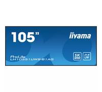 iiyama 105 Professional 5KUW Display for specialised 21:9 panoramic commercial signage