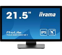 iiyama ProLite T2238MSC-B1 computer monitor 54.6 cm (21.5") 1920 x 1080 pixels Full HD LED Touchscreen Black