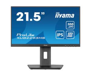 iiyama 22" Gaming Monitor - XUB2293HS-B6 - Full HD IPS 100Hz HDMI,