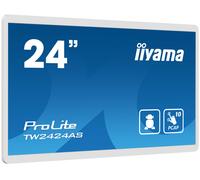 iiyama TW2424AS-W1 Signage Display Digital signage flat panel 60.5 cm (23.8") Wi-Fi 250 cd/m 4K Ultra HD Black Touchscreen Built-in processor Android 24/7