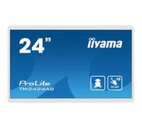 iiyama TW2424AS-W1 Signage Display Digital signage flat panel 60.5 cm (23.8") Wi-Fi 250 cd/m 4K Ultra HD Black Touchscreen Built-in processor Android 24/7