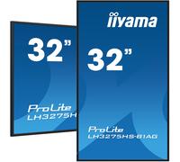 iiyama LH3275HS-B1AG Signage Display Digital signage flat panel 81.3 cm (32") LCD Wi-Fi 500 cd/m² Full HD Black Built-in processor Android 11 24/7