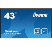 iiyama PROLITE LE4341S-B2 Digital signage flat panel 108 cm (42.5") LCD 350 cd/m² Full HD Black 18/7