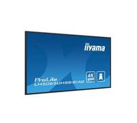 iiyama LH5075UHS-B1AG Signage Display Digital signage flat panel 125.7 cm (49.5") LCD Wi-Fi 500 cd/m 4K Ultra HD Black Built-in processor Android 11 24/7