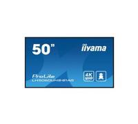 iiyama 50" 4K UHD professional digital signage display with advanced control and connectivity options