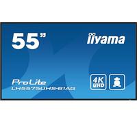 iiyama 55 3840x2160, UHD IPS panel, Haze 25%, 500cd/mý, W128844331 (Haze 25%, 500cd/mý, Landscape and Portrait, Signal FailOver, Speakers 2x 10W, Multiple Inputs)