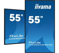iiyama ProLite LH5560UHS-B2AG 55" 4K digital signage display with Android operating system and flexible orientation