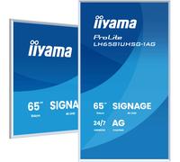 iiyama LH6581UHSG-1AG Signage Display Interactive flat panel 163.8 cm