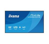 iiyama ProLite LH6564UHS-B1AG 4K UHD 65" digital signage display with advanced control and connectivity options