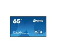 iiyama 65" Vivid-Bright Display with 4K resolution and 800cd/m panels for illuminating communication
