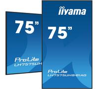 iiyama 75" 4K UHD Professional Digital Signage 24/7 display featu