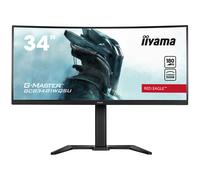 iiyama G-MASTER GCB3481WQSU-B1 computer monitor 86.4 cm (34") 3440 x 1440 pixels UltraWide Quad HD LCD Black