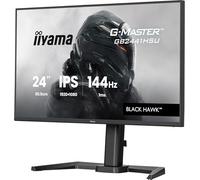 iiyama G-Master GB2441HSU-B1 24 inch 144Hz HD Gaming Display, 1ms (MPRT) IPS LCD with Adaptive Sync, HDMI/DP, HAS