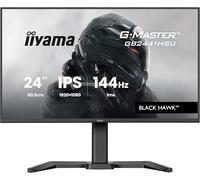 iiyama G-Master GB2441HSU-B1 24 inch 144Hz HD Gaming Display, 1ms (MPRT) IPS LCD with Adaptive Sync, HDMI/DP, HAS