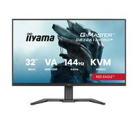 iiyama G-Master GB3261UHSCP-B1 32 inch 144Hz UHD 3840x2160, 0.6ms, AMD FreeSync Premium, 2x HDMI 2.1,1 x DisplayPort, 1 x USB-C (95W PD), KVM, HAS