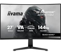 iiyama G-Master GC2781HSU-B1 27 inch Curved Gaming, 144Hz, 1ms (MPRT), Adaptive Sync,HDMI, DP, USB