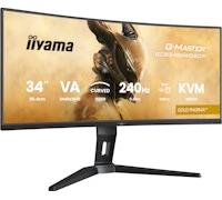 iiyama G-Master GCB3486WQSCP-B1 Gold Phoenix 34" 3440x1440 VA 0.4ms 240Hz FreeSync Curved Ultrawide Gaming Monitor