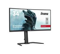 iiyama G-Master Red Eagle 34 Inch Curved LED Gaming Monitor (GCB3481WQSU-B1)